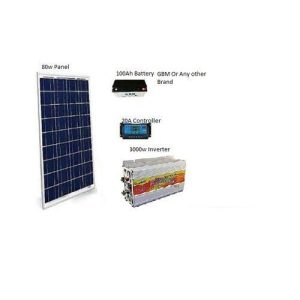 3000W EASY ASSEMBLING SOLAR GENERATOR FOR TV, LAPTOP AND LIGHTS