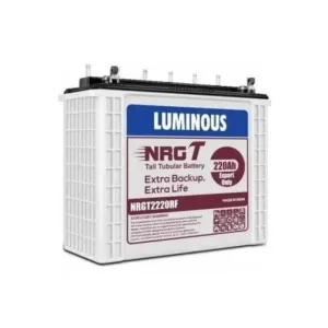 Luminous tubular battery